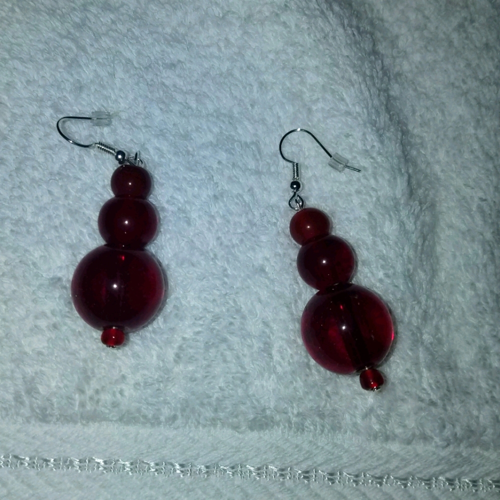Homemade Dangly Earrings
